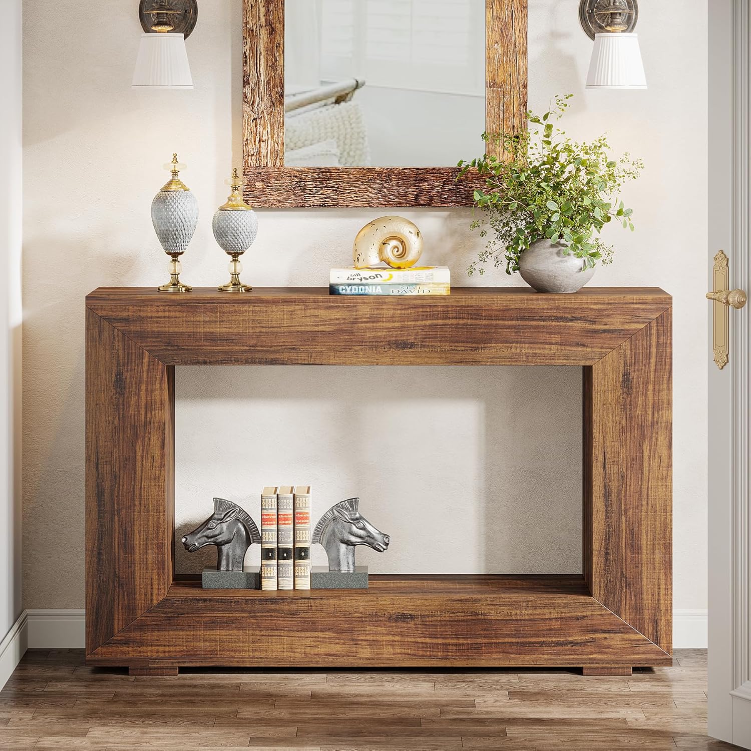 47" Entryway Console Table with Storage - Canva Home