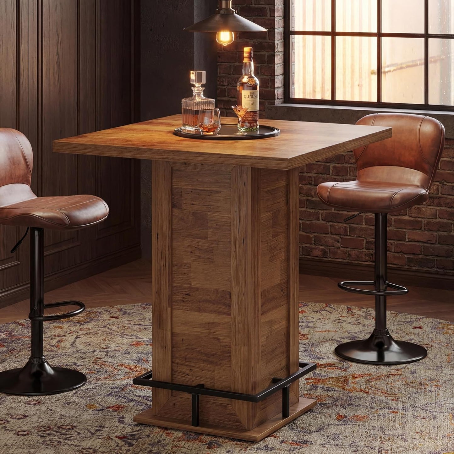39.4" H Counter Height Pub Table - Canva Home