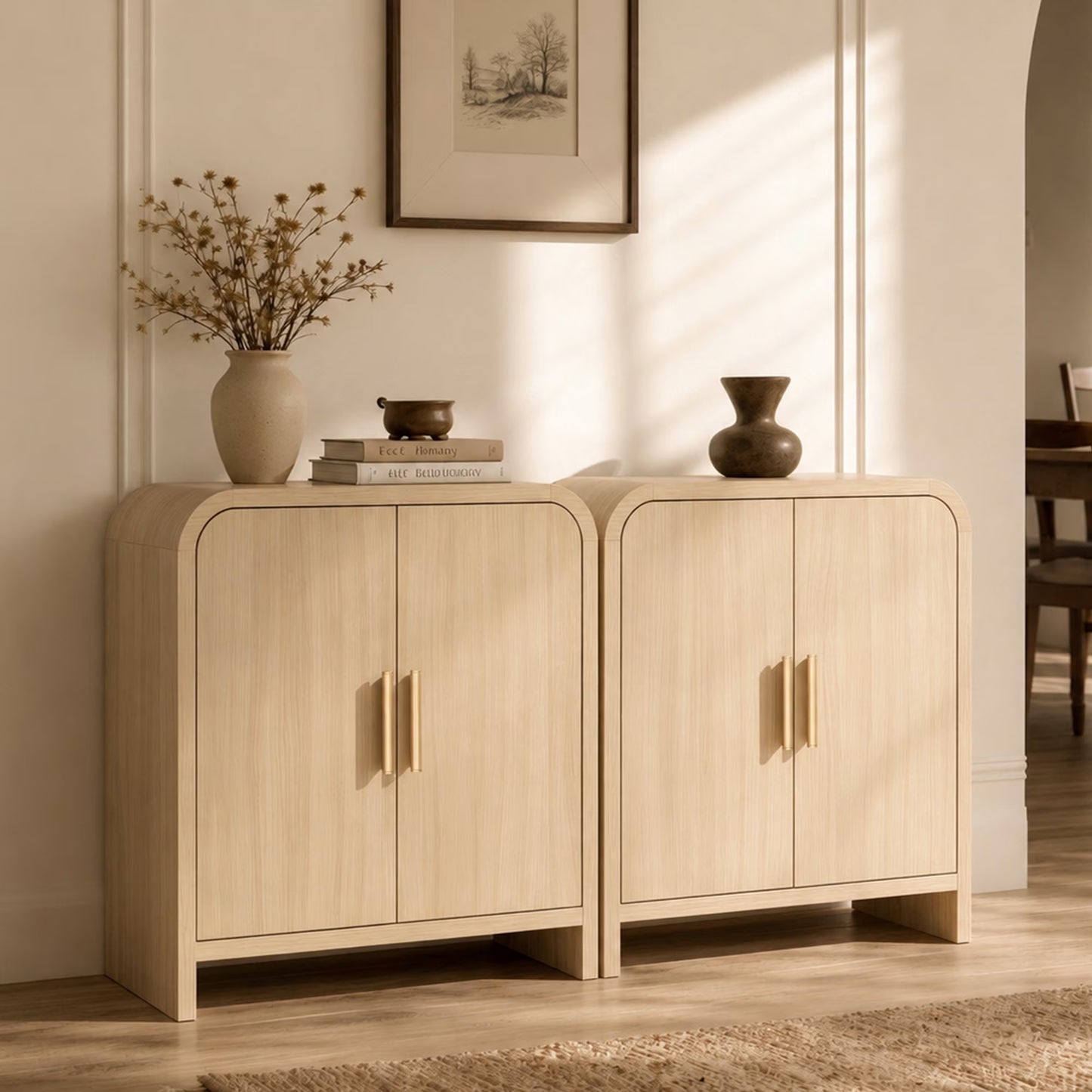 33.4" Sideboard Buffet Cabinet