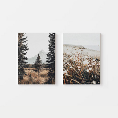 Nature Pine Tree Canvas