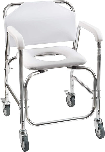 Senior Rolling Shower Chair - Canva Home
