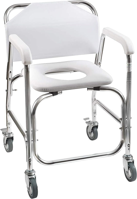 Senior Rolling Shower Chair - Canva Home