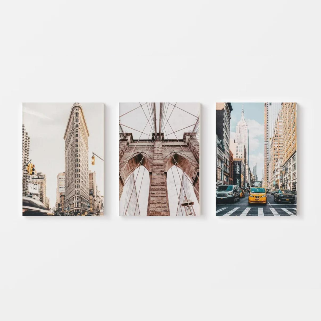 New York Taxy Canvas