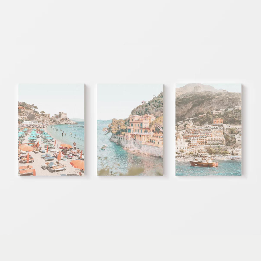 Italian Riviera Canvas