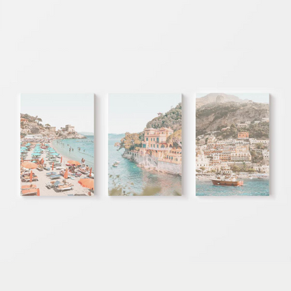 Italian Riviera Canvas