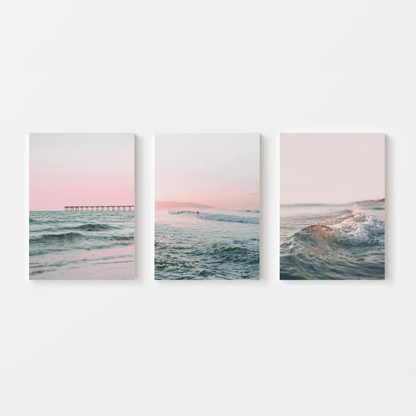 Sunset Wave Canvas