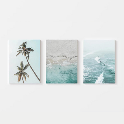 Beach Palm Tree Canvas