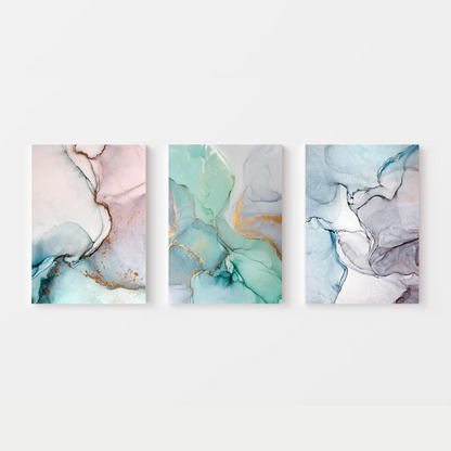 Abstract Modern Marble Canvas