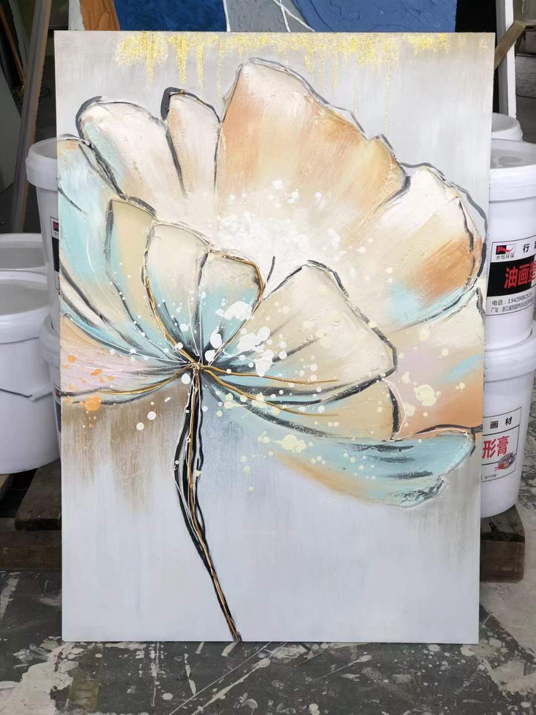 Fairy Flower Oil Painting