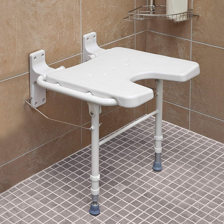 HealthSmart Wall Mount Fold Away Bath Chair - Canva Home