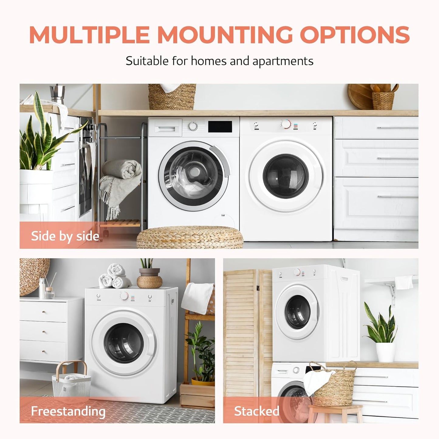 26lbs Portable Tumble Dryer Machine