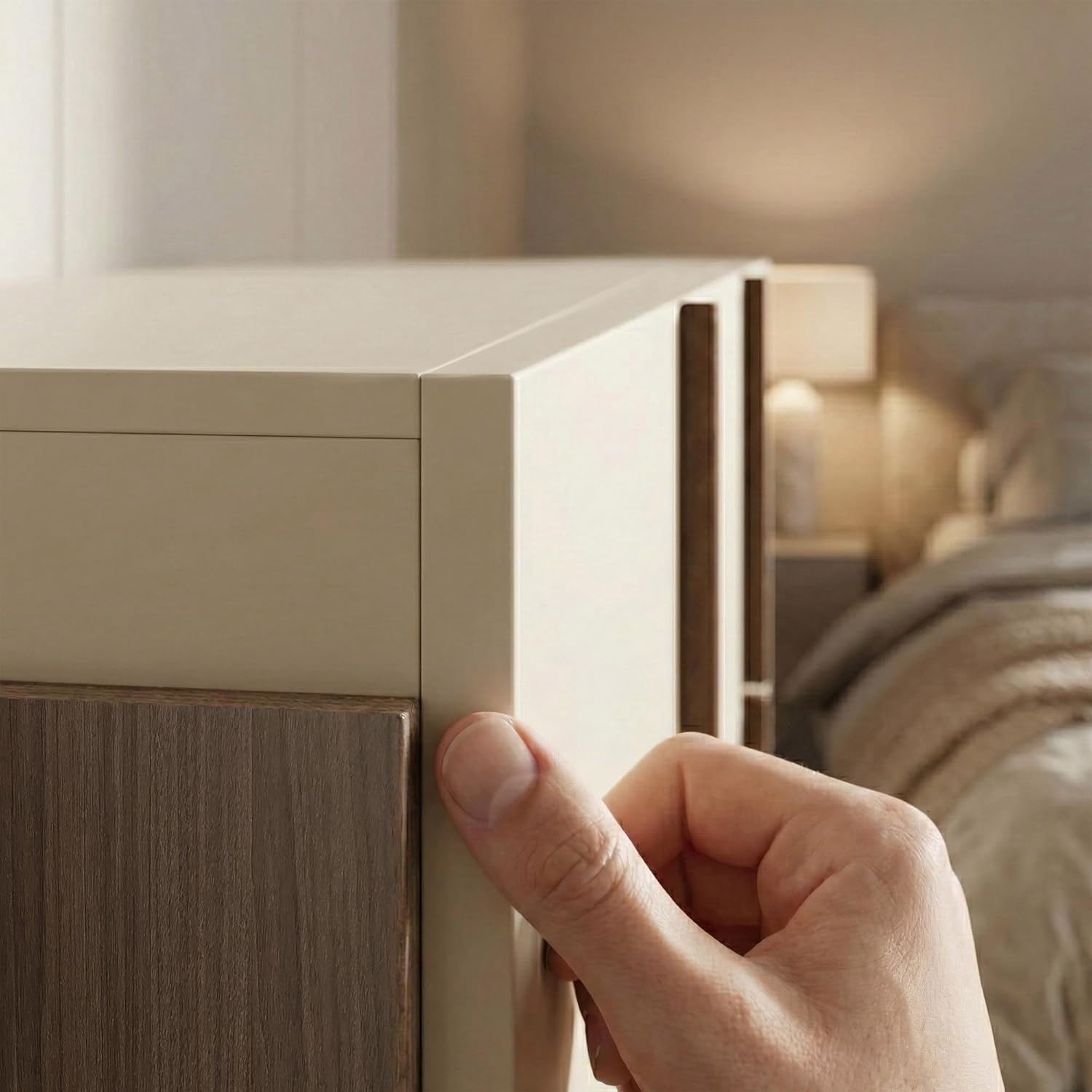3-Piece Bedroom Furniture Set, 6-Drawer Dresser - Canva Home