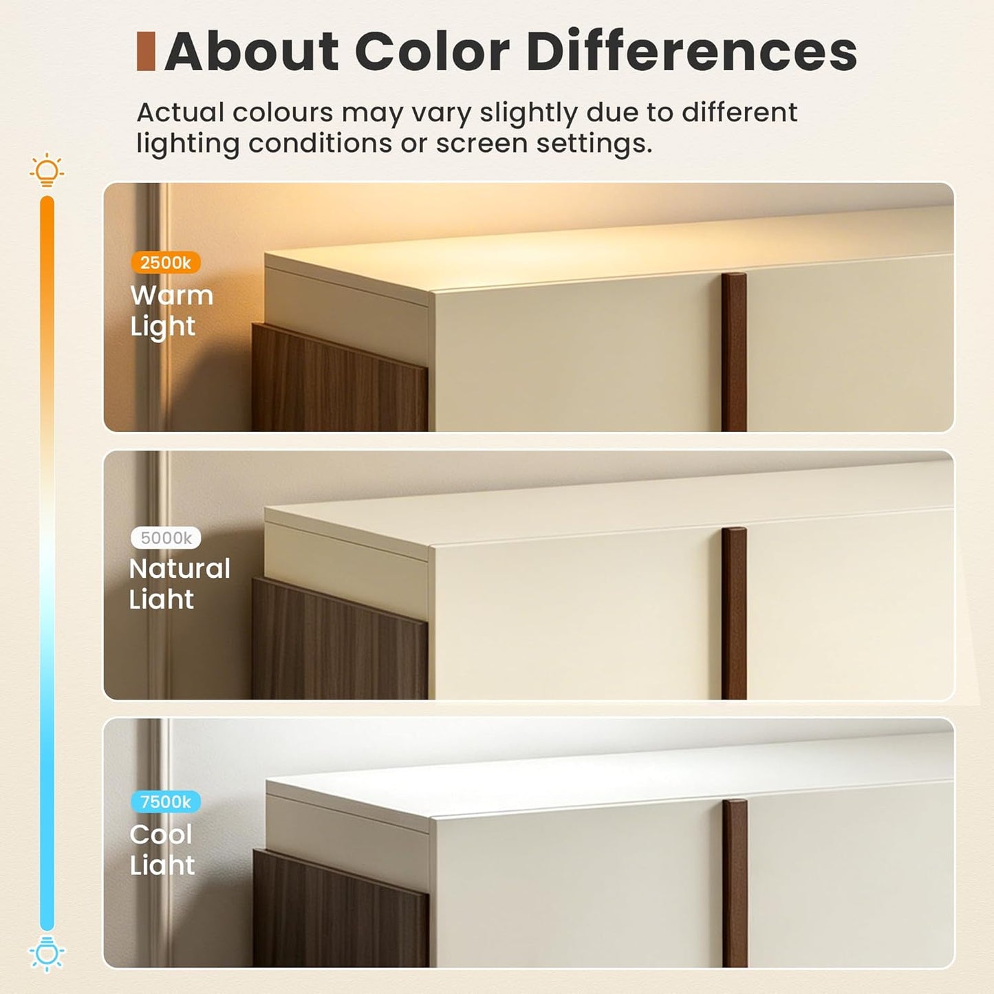 3-Piece Bedroom Furniture Set, 6-Drawer Dresser - Canva Home