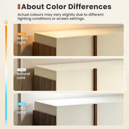 3-Piece Bedroom Furniture Set, 6-Drawer Dresser - Canva Home