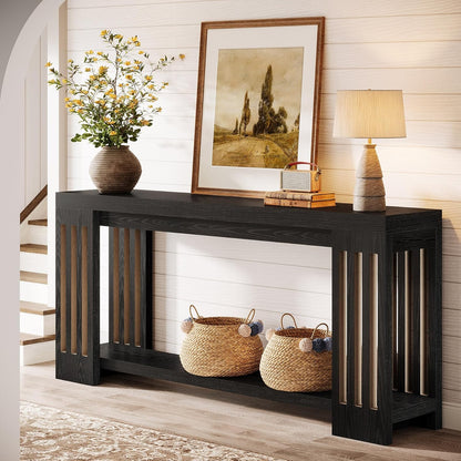 41.3-Inch Farmhouse Console Table - Canva Home