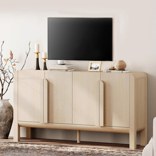 63" W Large Buffet Sideboard Cabinet - Canva Home