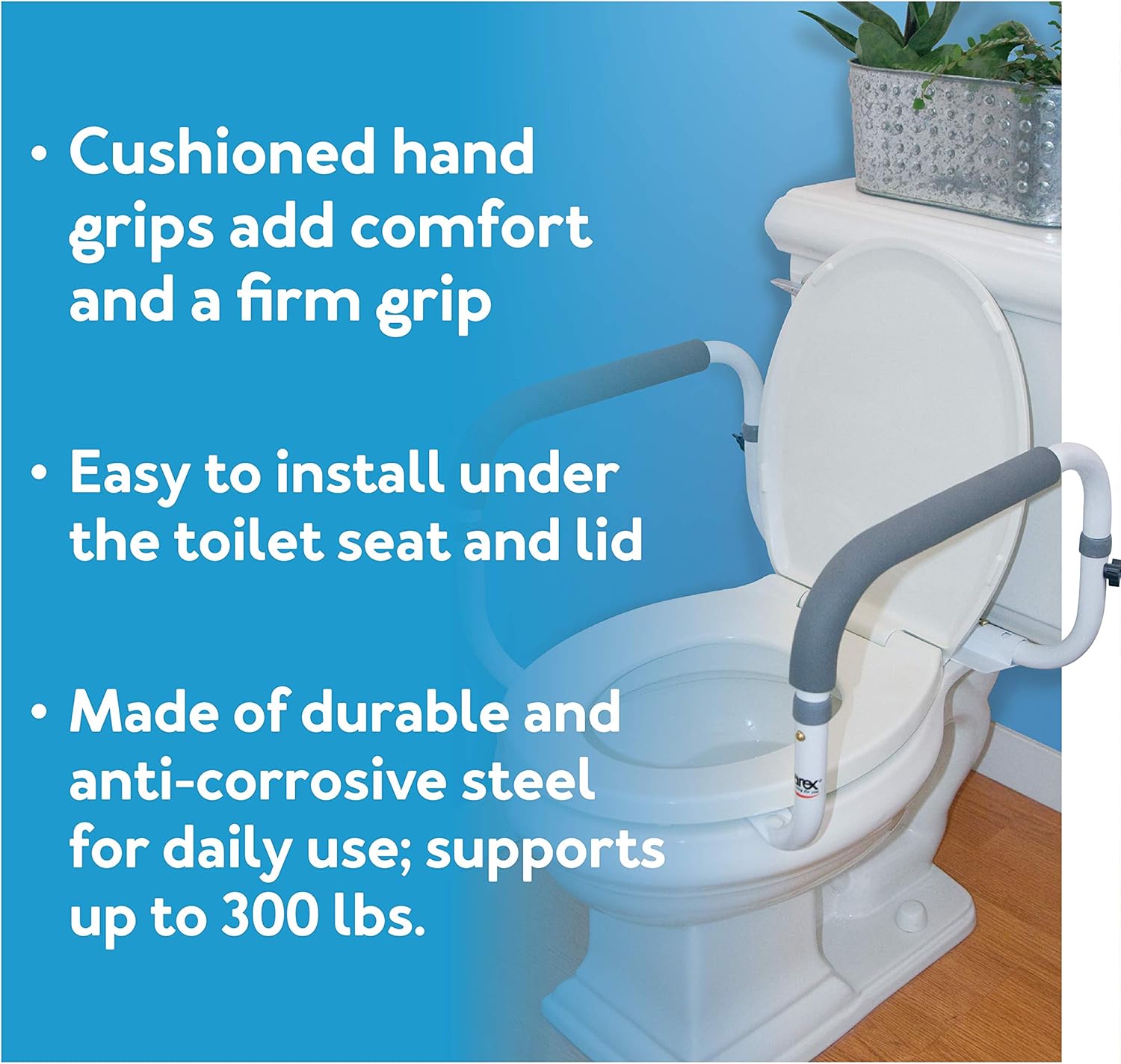 Carex Toilet Safety Frame 