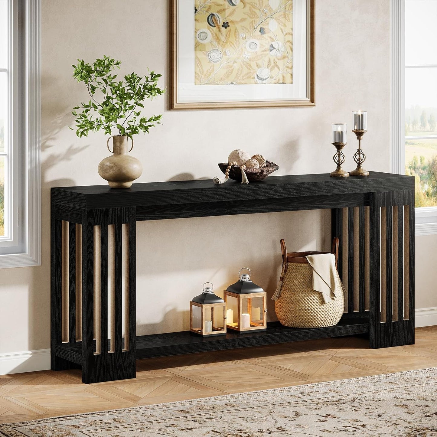 70.9-Inch Sofa Table Behind Couch - Canva Home