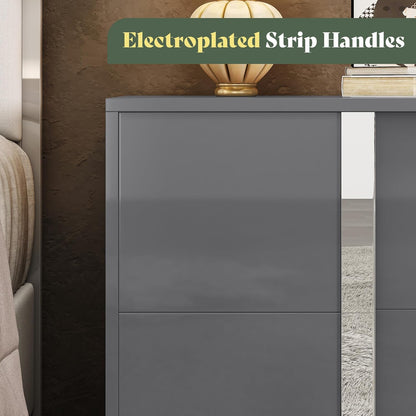 3 Piece Bedroom Set, Two 23.6" Nightstands & 6-Drawer Dresser - Canva Home