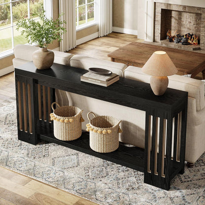 70.9-Inch Sofa Table Behind Couch - Canva Home