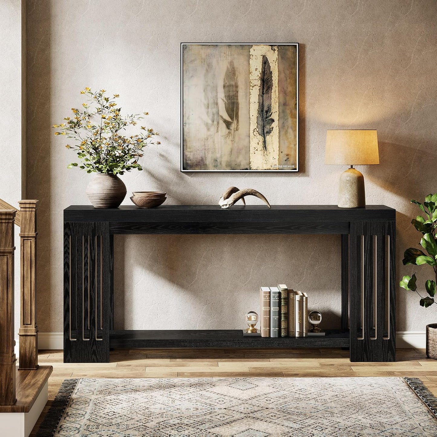 70.9-Inch Sofa Table Behind Couch - Canva Home