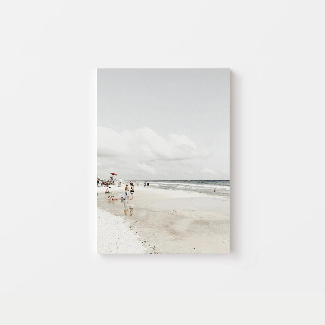 Neutral Beach Canvas