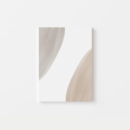 Shapes And Leaf Branch Canvas