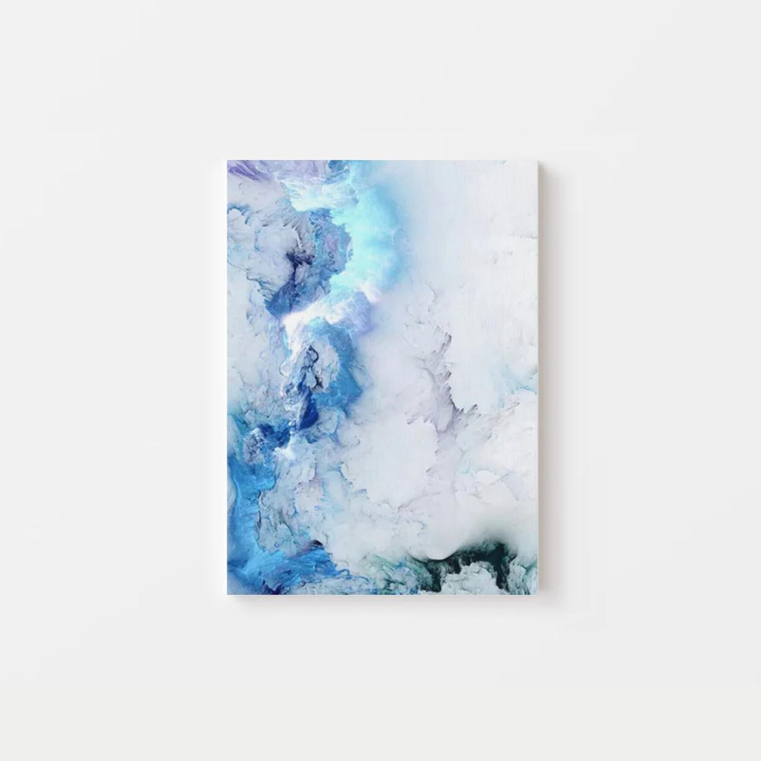 Abstract Waves Canvas