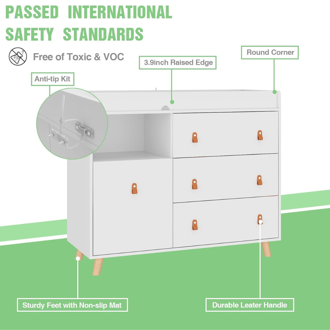 Saad Nursery Changing Table Dresser