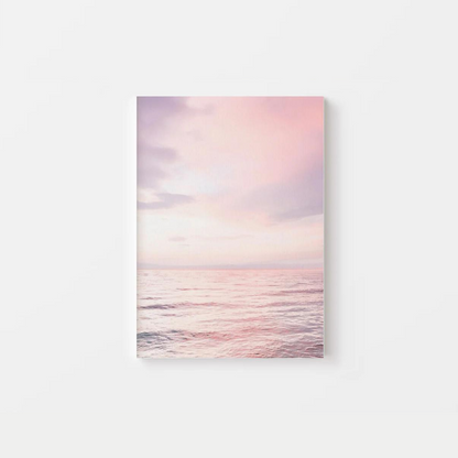 Blush Pink Sunset Canvas