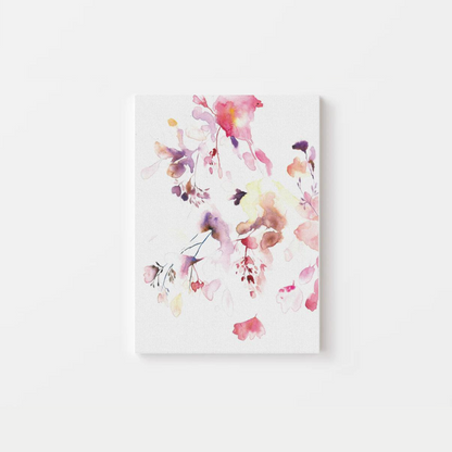 Watercolour Petals Canvas