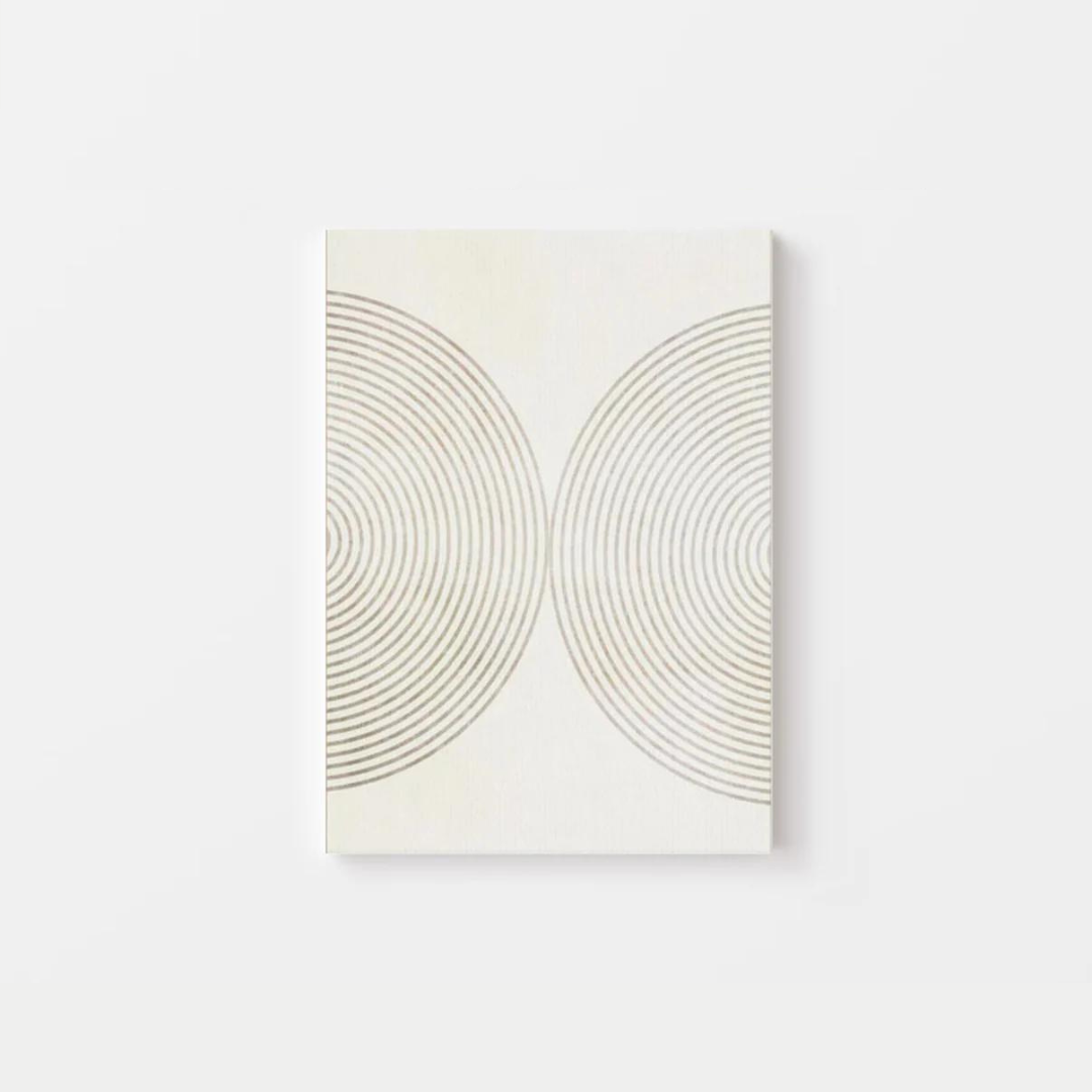 Abstract Neutral Tones Canvas