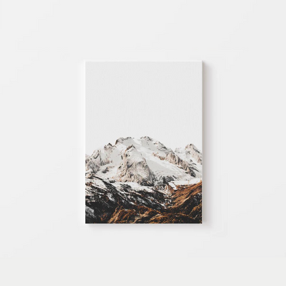 Snow Mountain Canvas