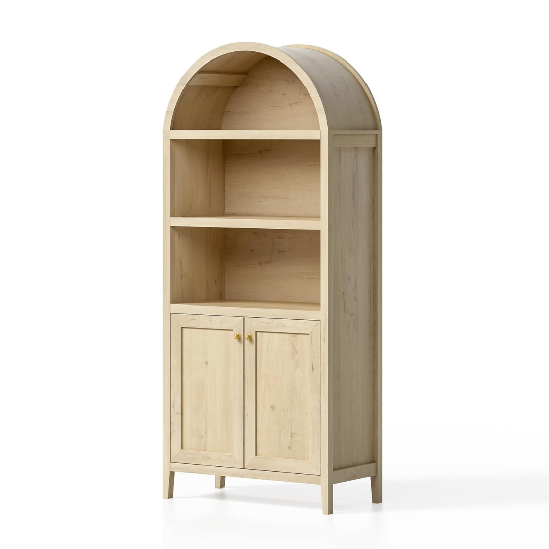 Lois Tall Arched Storage Display Cabinet