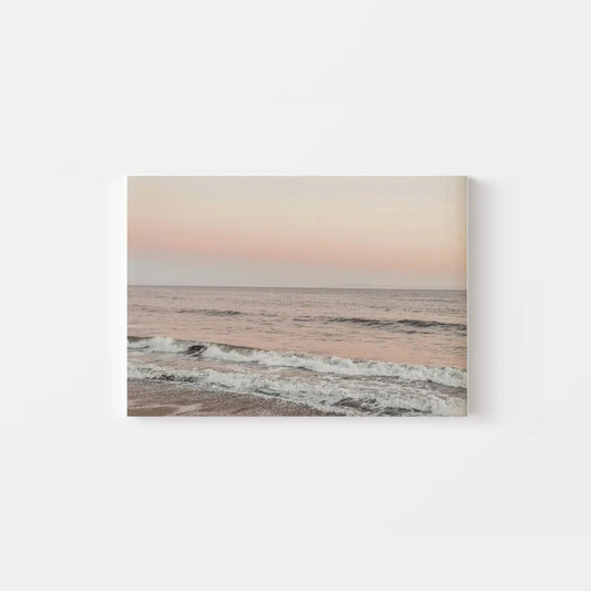 Bohemian Coastal Beach Canvas