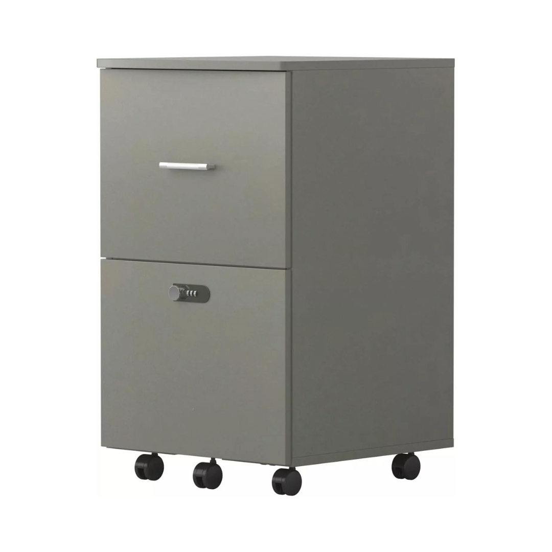 Pablo 2 Drawers Metal Filing Cabinet With Lock