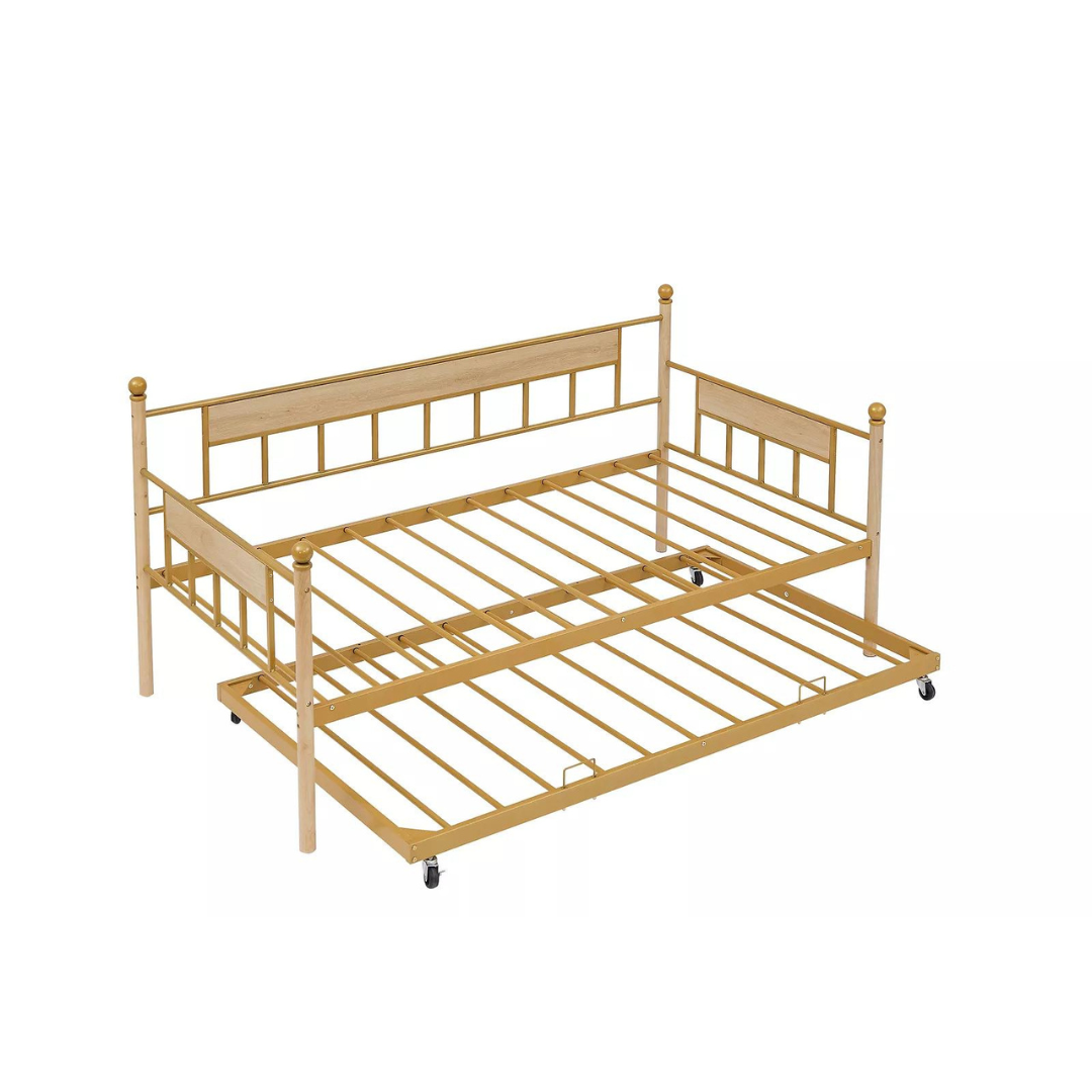 Jamal Twin Metal Trundle Daybed