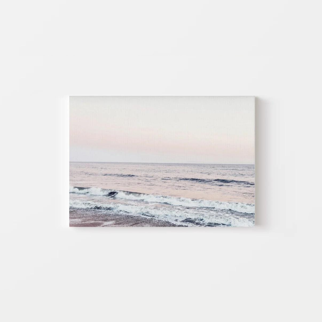 Winter Beach Canvas