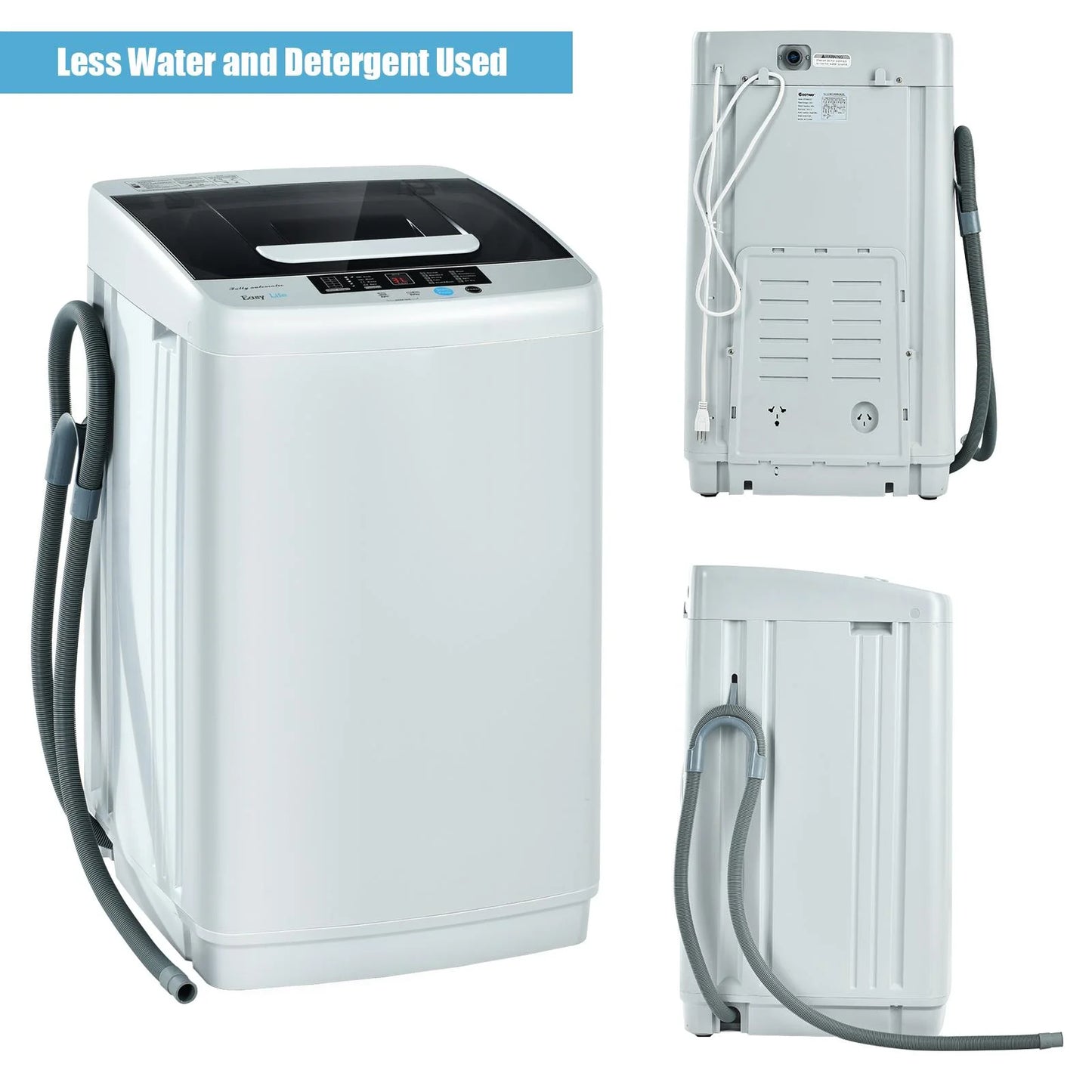 8.8lbs Full Auto Portable Washer & Dryer Combo