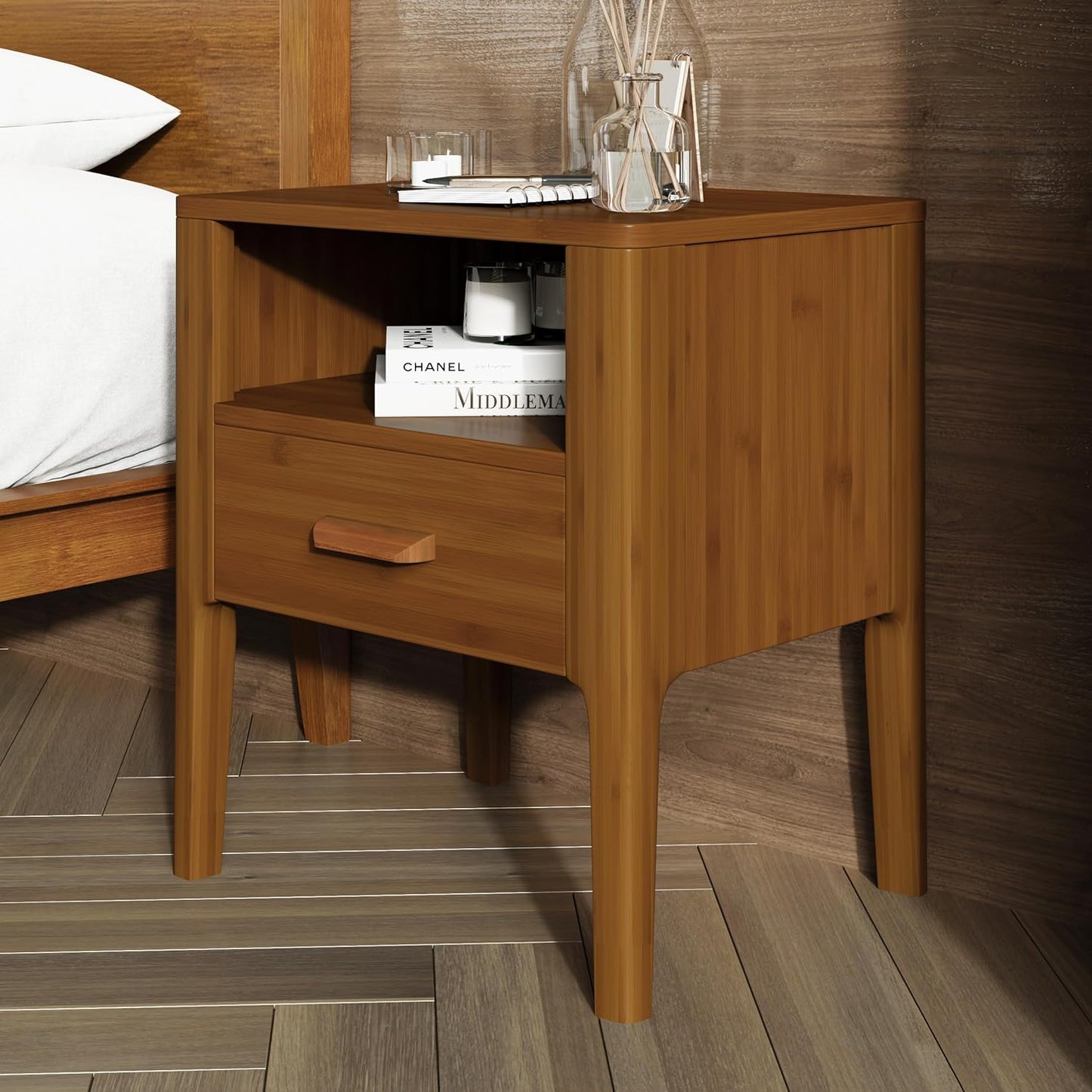 Merax 3-piece bamboo bedroom set