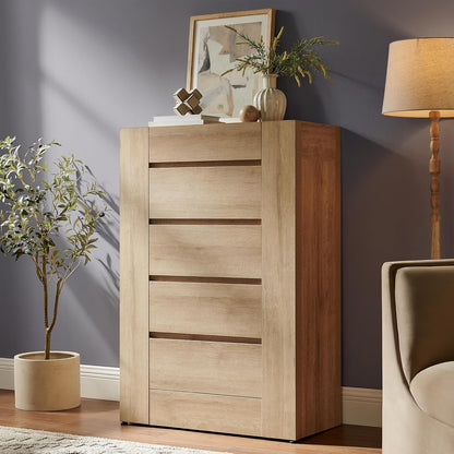 48" Modern 5 Drawers Dresser for Bedroom - Canva Home
