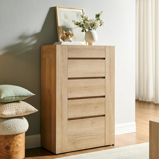 48" Modern 5 Drawers Dresser for Bedroom - Canva Home