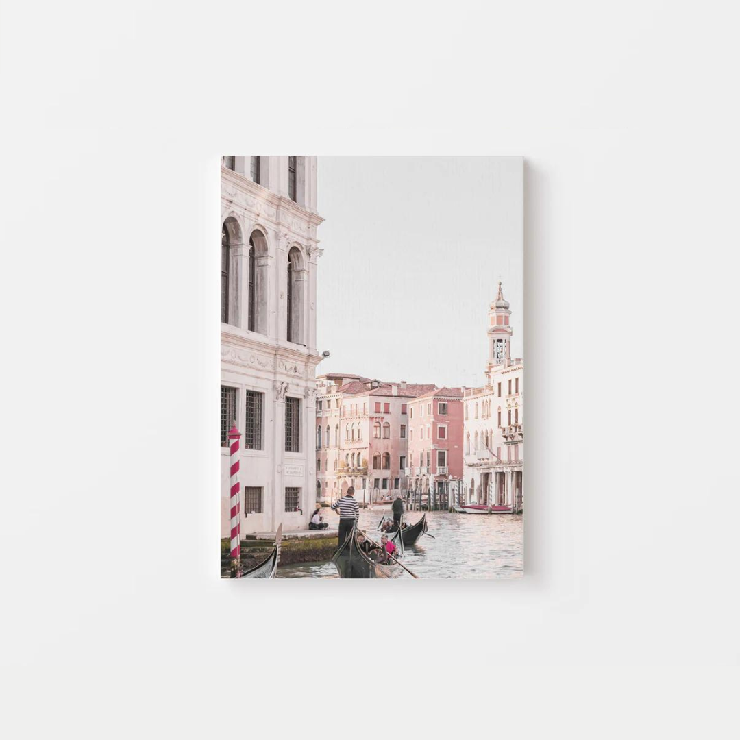 Pink Venice Canvas