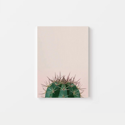 Minimalist Cactus Leaf Canvas