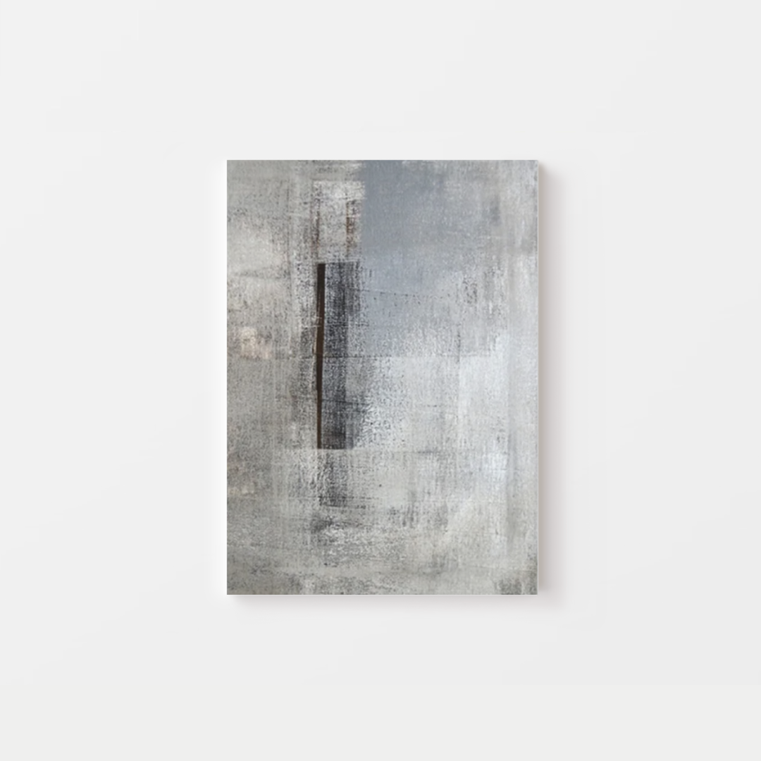 Abstract Grey Canvas