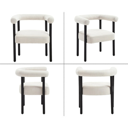 Yash Mid Century Dining Chair (Set of 2)