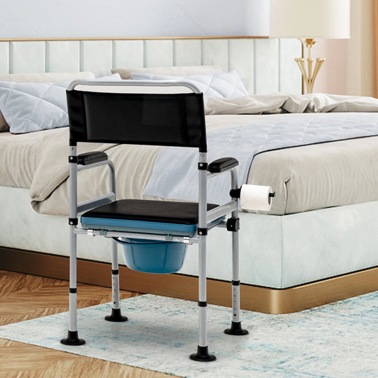 Deacon Adult's Bedside Commode Chair