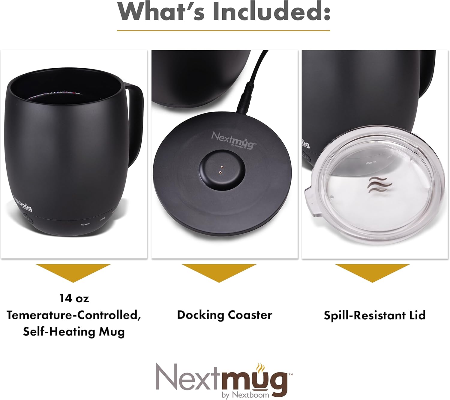 Nextmug 14 oz Self-Heating Mug - Canva Home