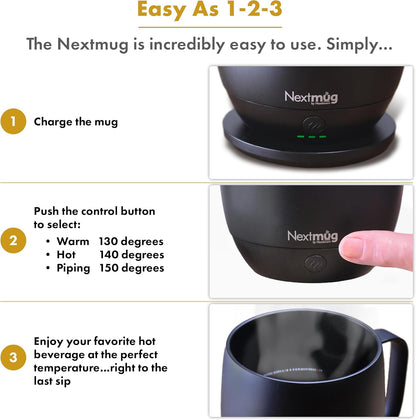 Nextmug 14 oz Self-Heating Mug - Canva Home
