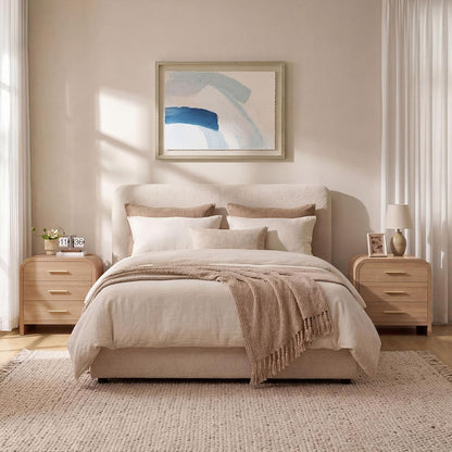 EliteSet 3-Drawer Nightstand - Canva Home
